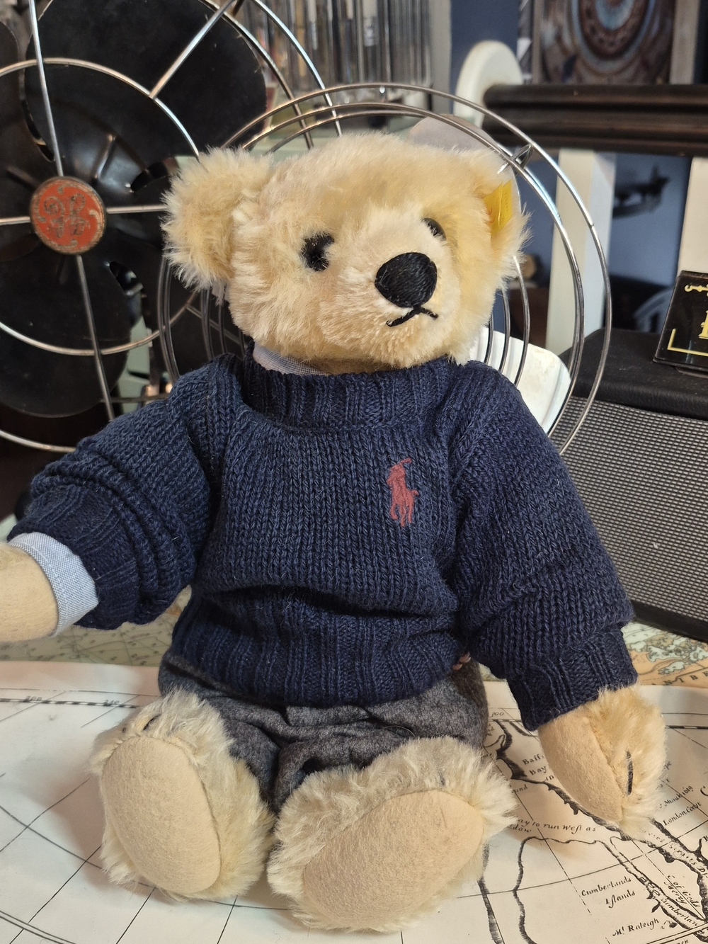 RARE 1993 STEIFF RALPH LAUREN POLO BEAR